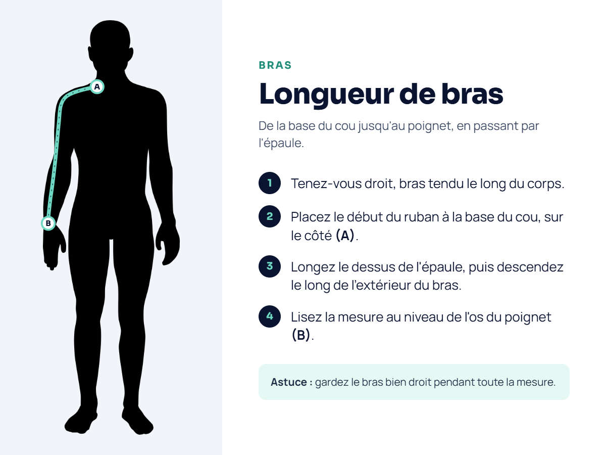 Longueur bras